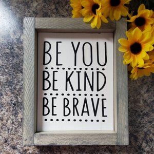 Hand crafted | Inspirational sign (Wall Art)